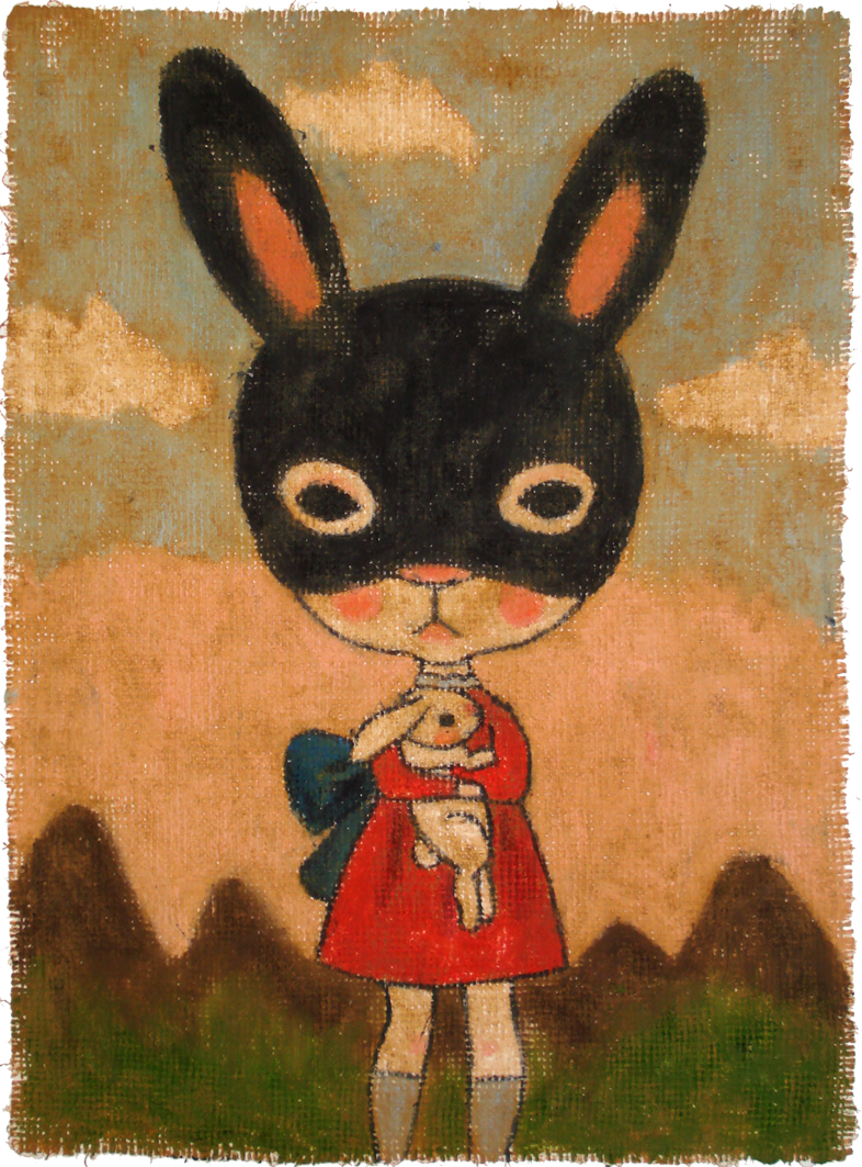 bunny mask bunny etsy